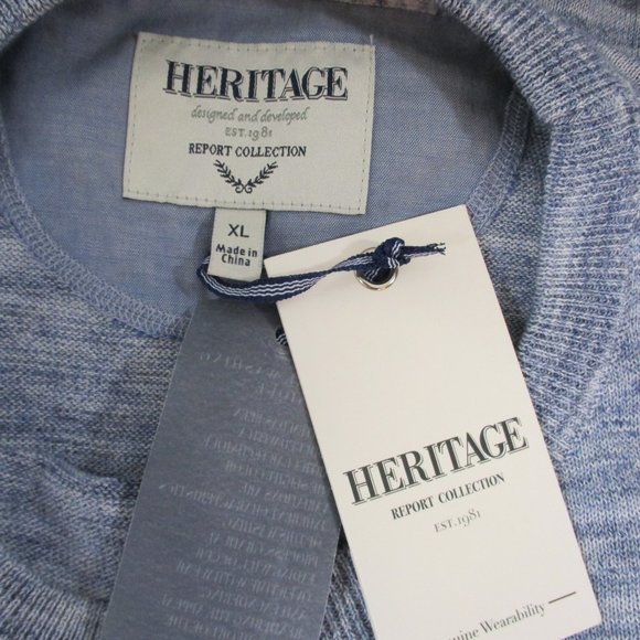 Report Collection Heritage Pullover Marled Sweater - Picture 5 of 6